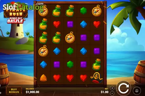 Скрин2. Pirate Rush (Titan Gaming) слот