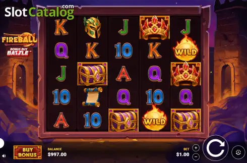 Скрин2. Fireball (Titan Gaming) слот