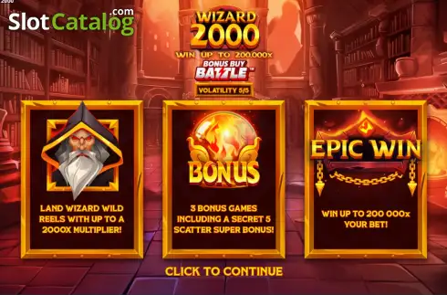 Скрин2. Wizard 2000 слот