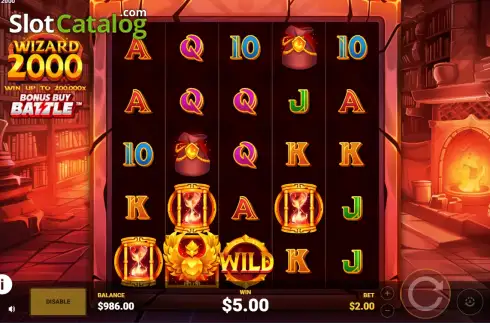 Скрин3. Wizard 2000 слот
