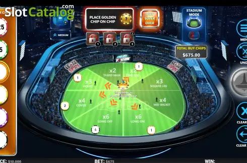 Скрин2. Cric Roulette слот