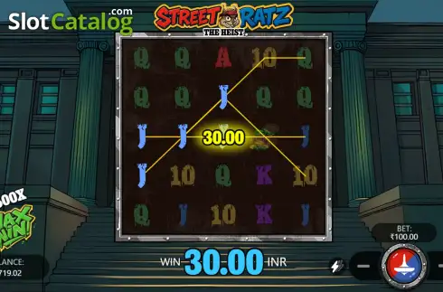 Скрин3. Street Ratz: The Heist слот