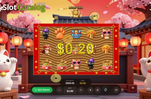 Скрин3. Lucky Cats (Trendyblast Gaming) слот