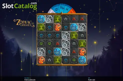 Скрин2. Zodiac Odyssey слот