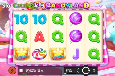 Скрин2. Sticky Candyland слот