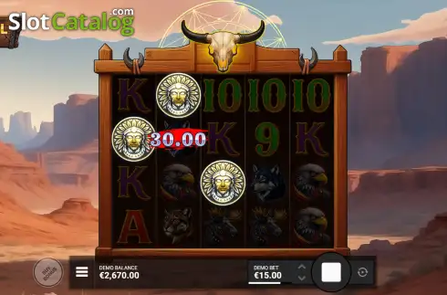 Скрин3. Darkside Prairie Magical Beast слот