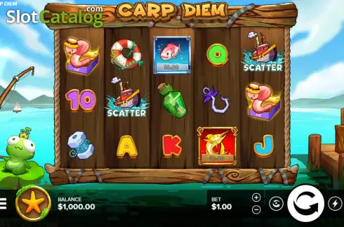 Скрин2. Carp Diem слот
