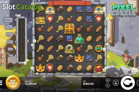 Скрин2. Pixel Castle слот