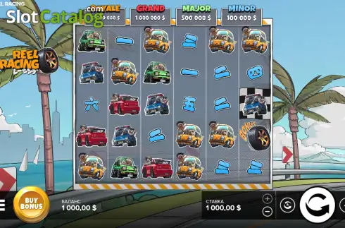 Скрин2. Reel Racing слот