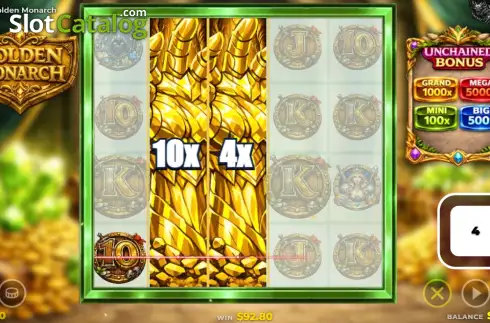 Скрин3. Golden Monarch слот