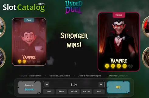 Скрин3. Unded Duel слот