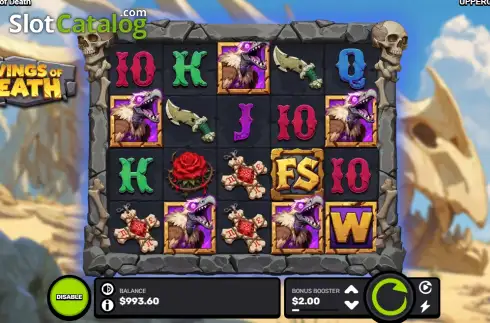 Скрин2. Wings of Death слот