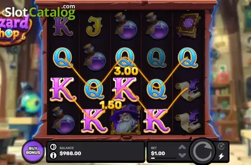 Скрин3. Wizard Shop (Uppercut Gaming) слот
