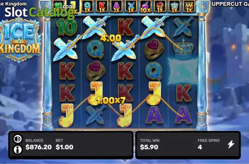 Скрин3. Ice Kingdom слот
