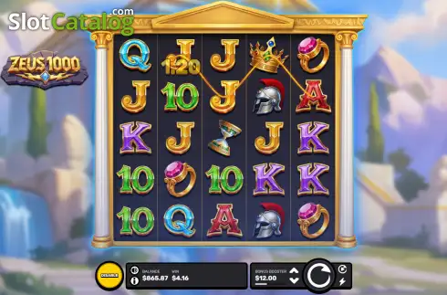 Скрин3. Zeus 1000 (Uppercut Gaming) слот