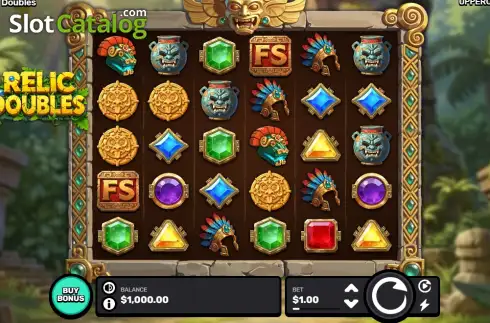 Скрин2. Relic Doubles слот