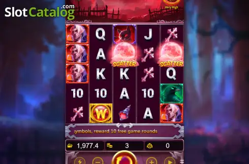 Скрин2. Eternal Night Clash слот