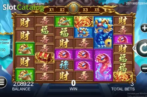 Скрин2. Dragon's Treasure 3 слот