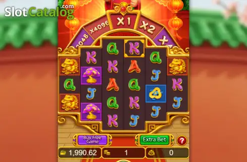 Скрин2. Cash God x4096 слот