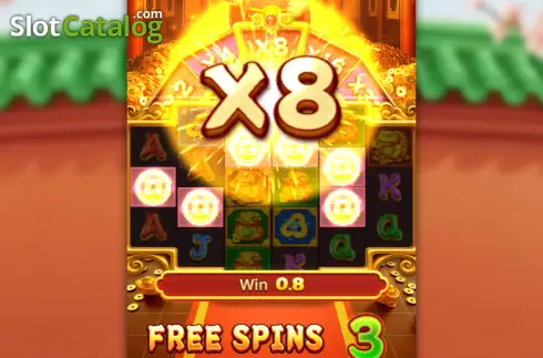 Скрин3. Cash God x4096 слот