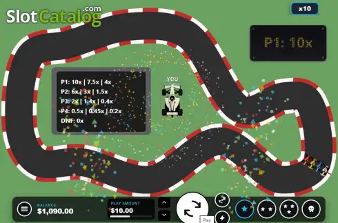 Скрин3. Race Fast слот