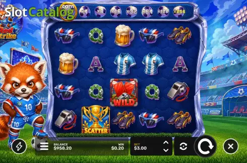 Скрин3. Red Strike слот