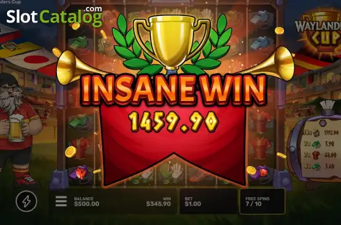 Скрин3. Waylanders Cup слот