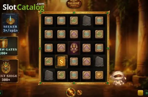 Скрин2. Mummy Treasure Vault слот