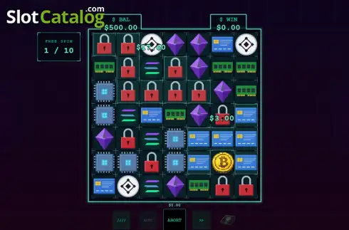 Скрин2. Block Heist слот