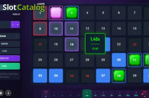 Скрин3. Bonus Keno 2 слот