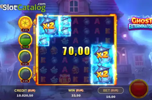 Скрин3. Ghost Exterminators слот