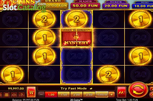 Скрин3. 20 Coins (Voltent) слот