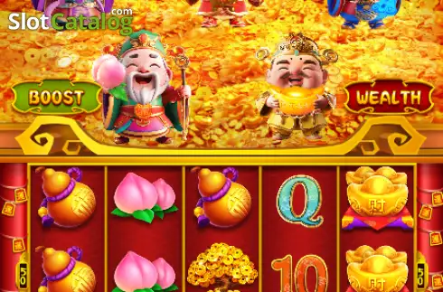 Скрин2. Five Blessings Arrive слот