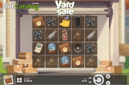 Скрин2. Yard Sale слот