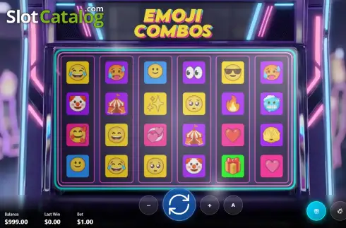 Скрин2. Emoji Combos слот