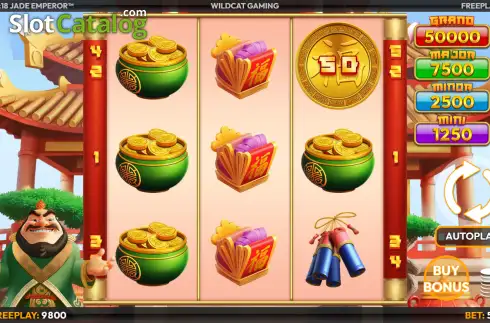 Скрин2. Jade Emperor (Wildcat Gaming) слот