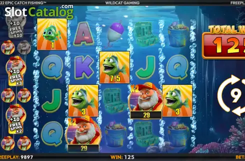 Скрин3. Epic Catch Fishing (Wildcat Gaming) слот