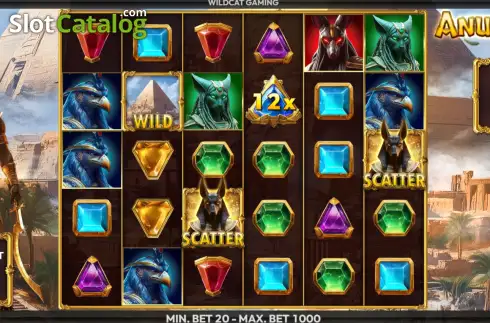Скрин2. Anubis Gold (Wildcat Gaming) слот