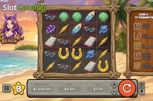 Скрин2. Goon Beach слот
