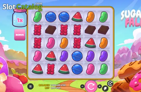 Скрин2. Sugar Fall слот