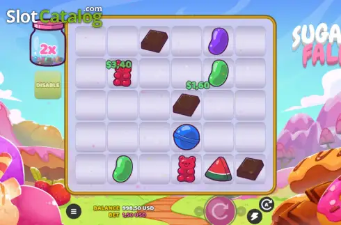 Скрин3. Sugar Fall слот