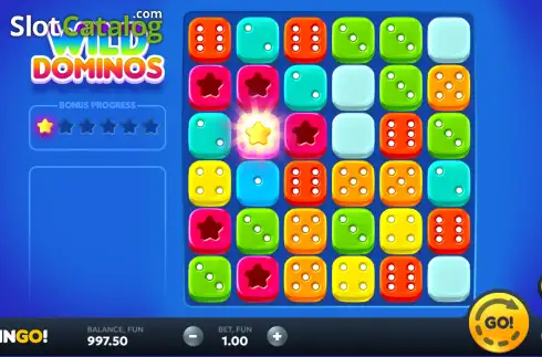 Скрин2. Wild Dominos слот