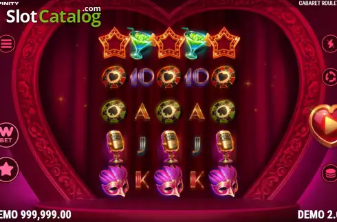 Скрин2. Cabaret Roulette слот