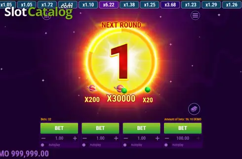 Скрин2. Space Crash слот