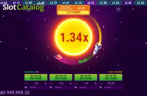 Скрин3. Space Crash слот