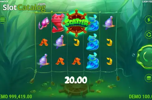Скрин3. Cash Fishin слот