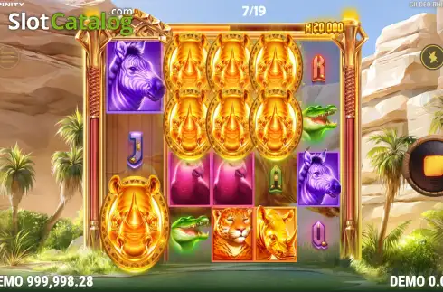 Скрин3. Gilden Rhino слот