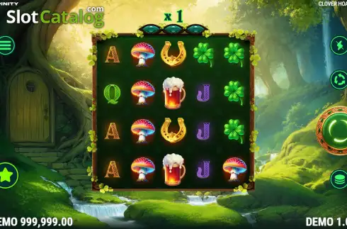 Скрин2. Clover Hoard слот