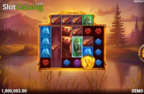 Скрин2. Buffalo Wild Ways слот