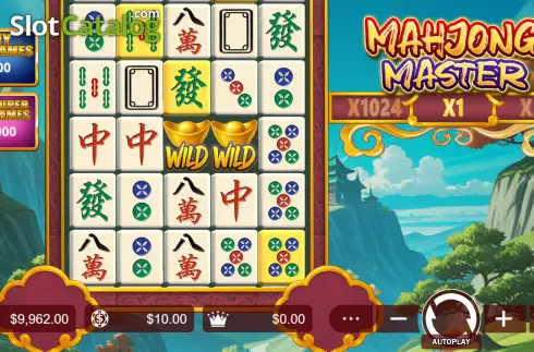 Скрин2. MahJong Master (Winwave) слот